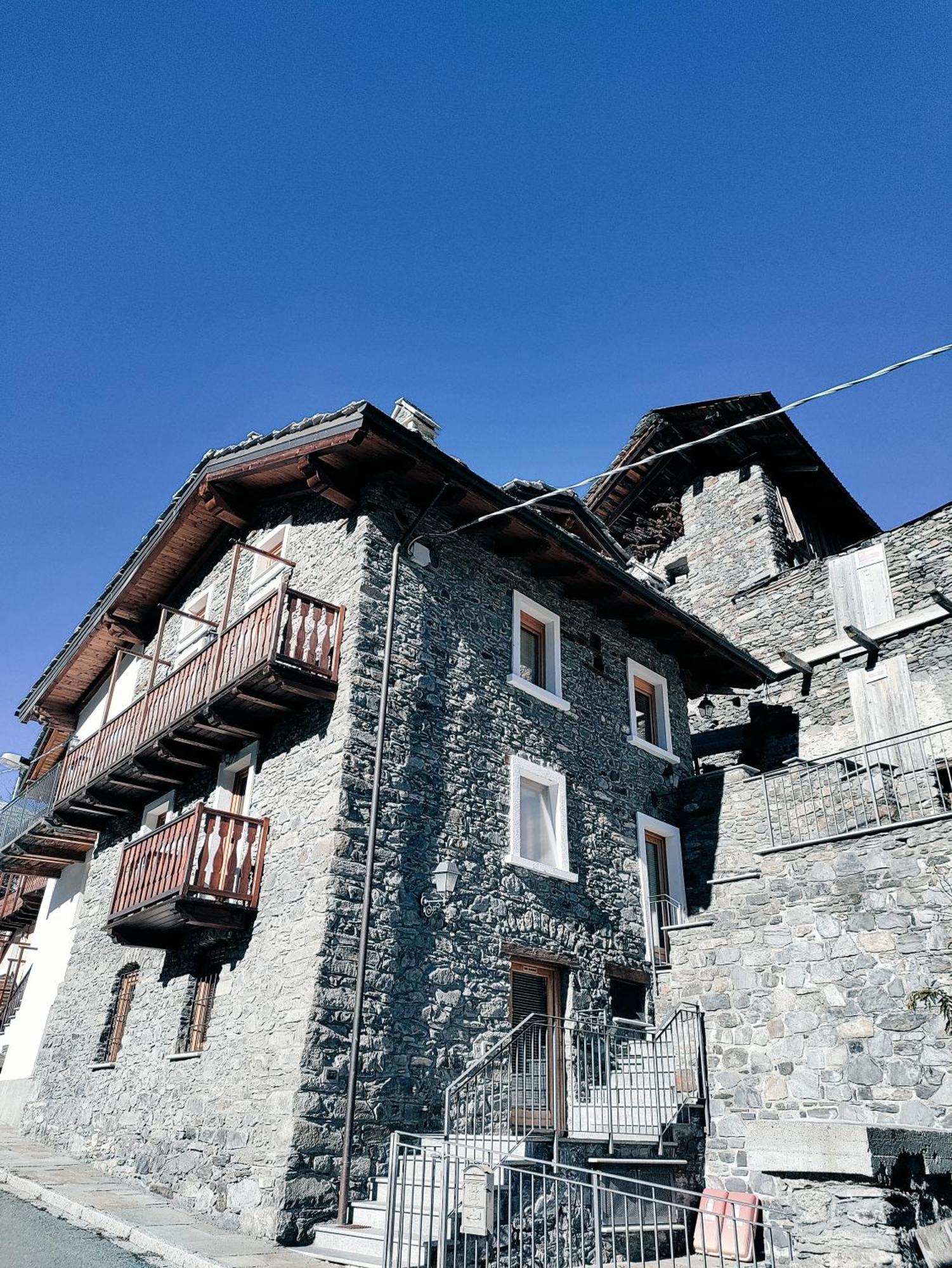 La Guida E L'Architetto Appartement Saint-Rhemy-En-Bosses Buitenkant foto